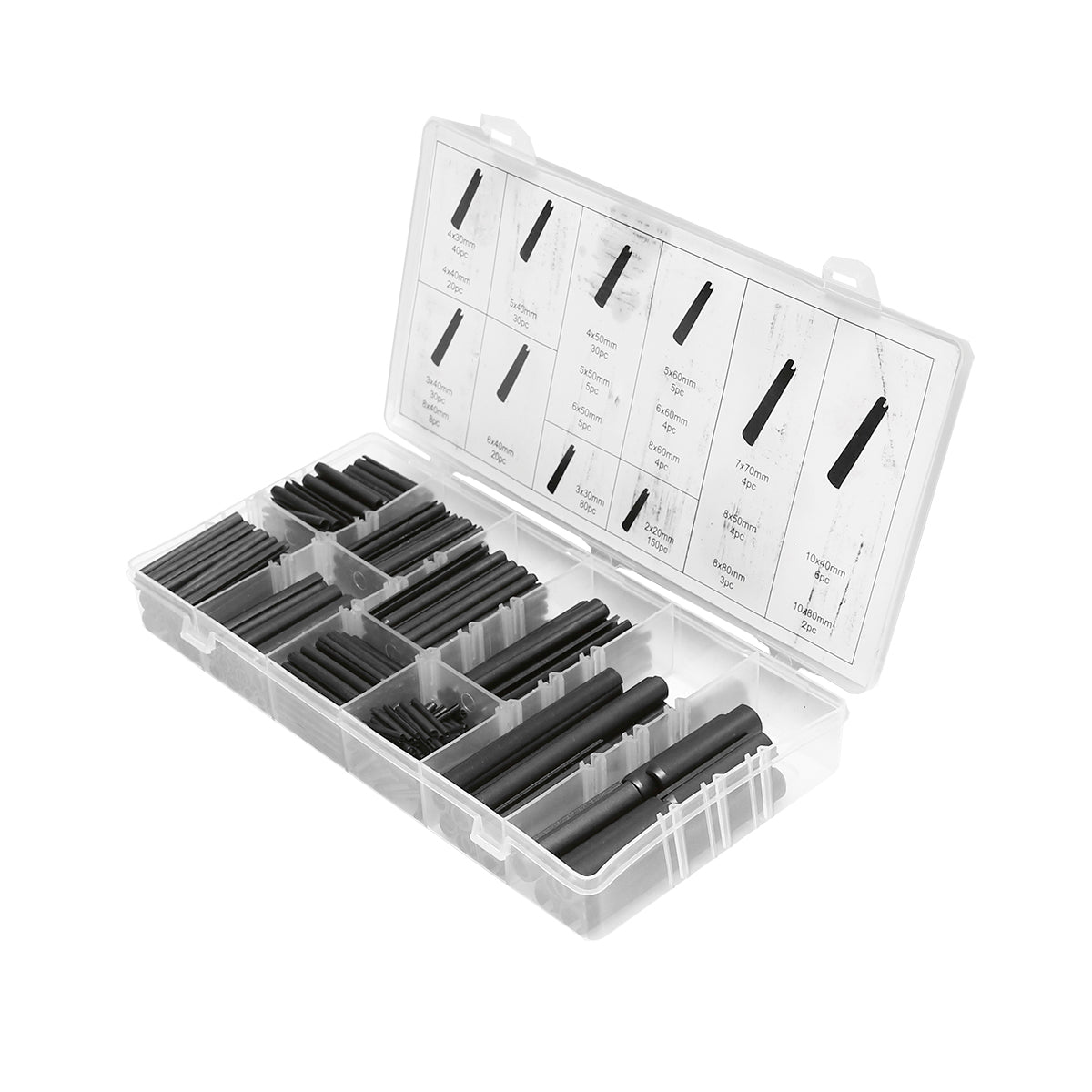 Elastic pin set 450 pieces